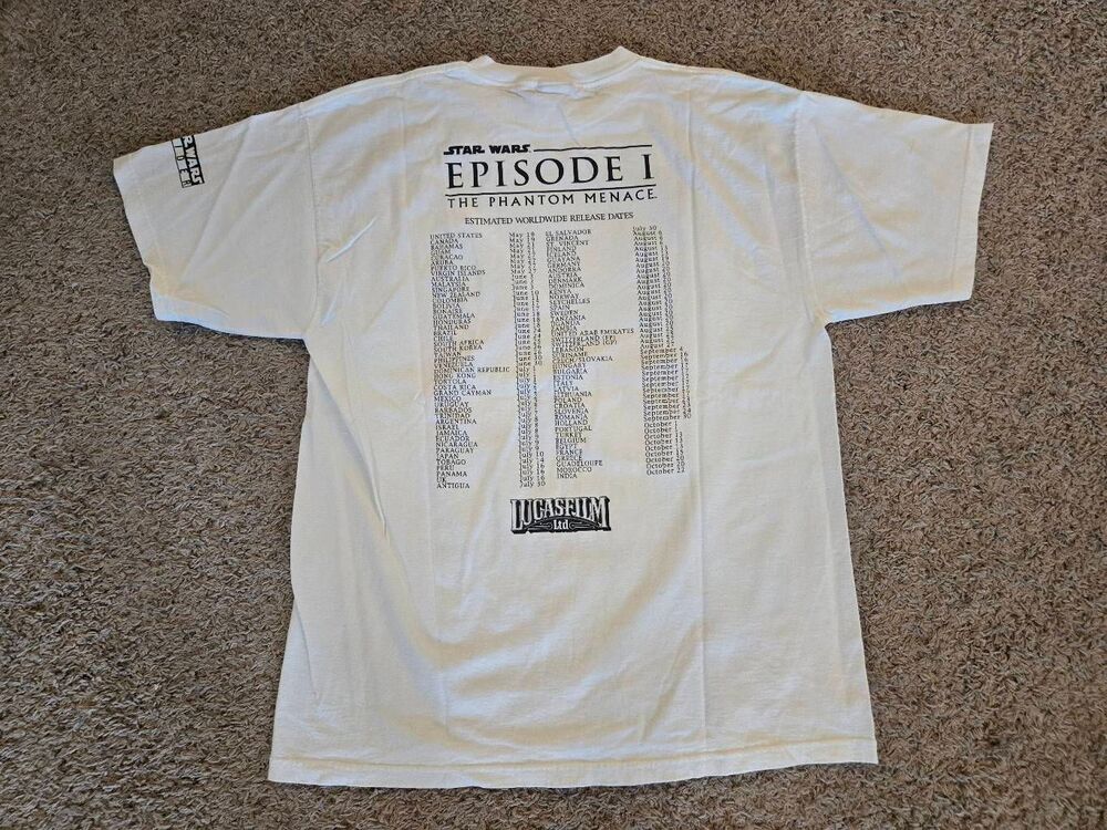 Star Wars Celebration 1 1999 Shirt Size X-Large - Picture 6 of 6